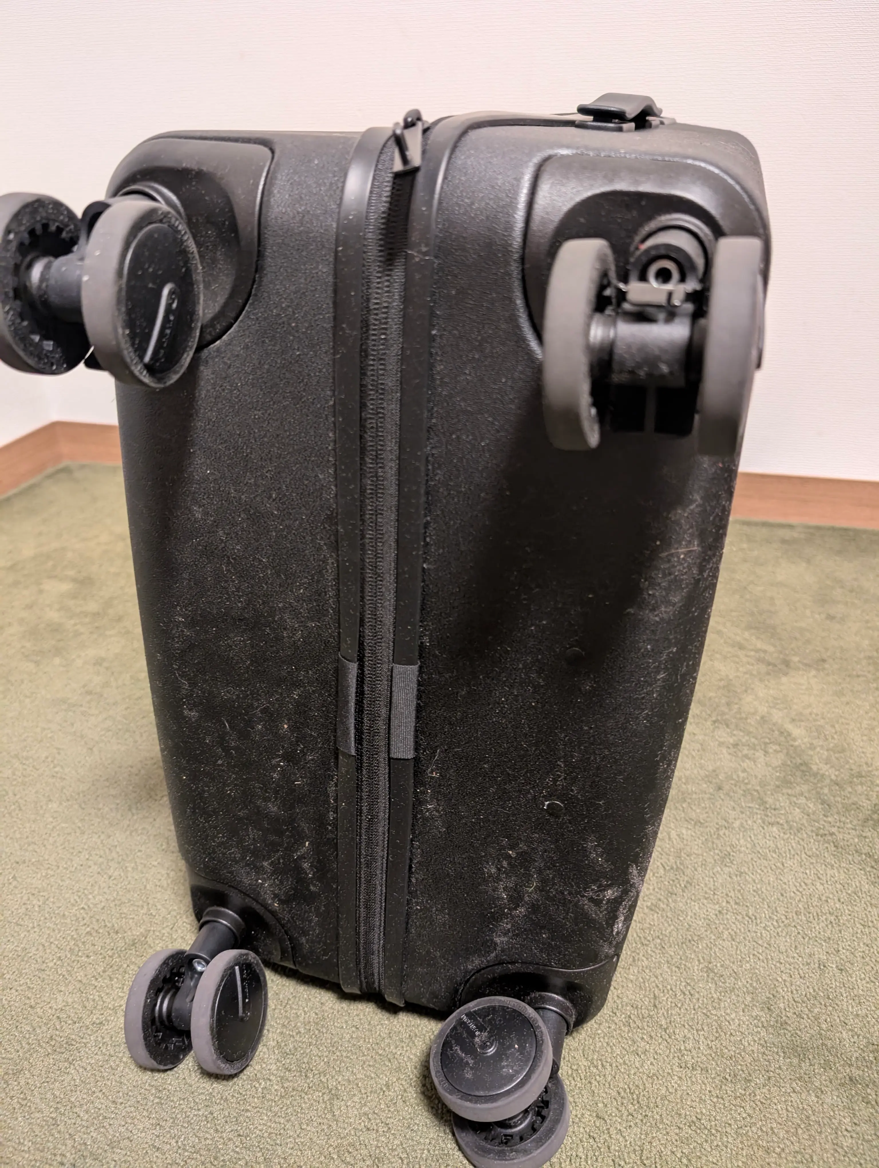 使用後の底面のよごれ