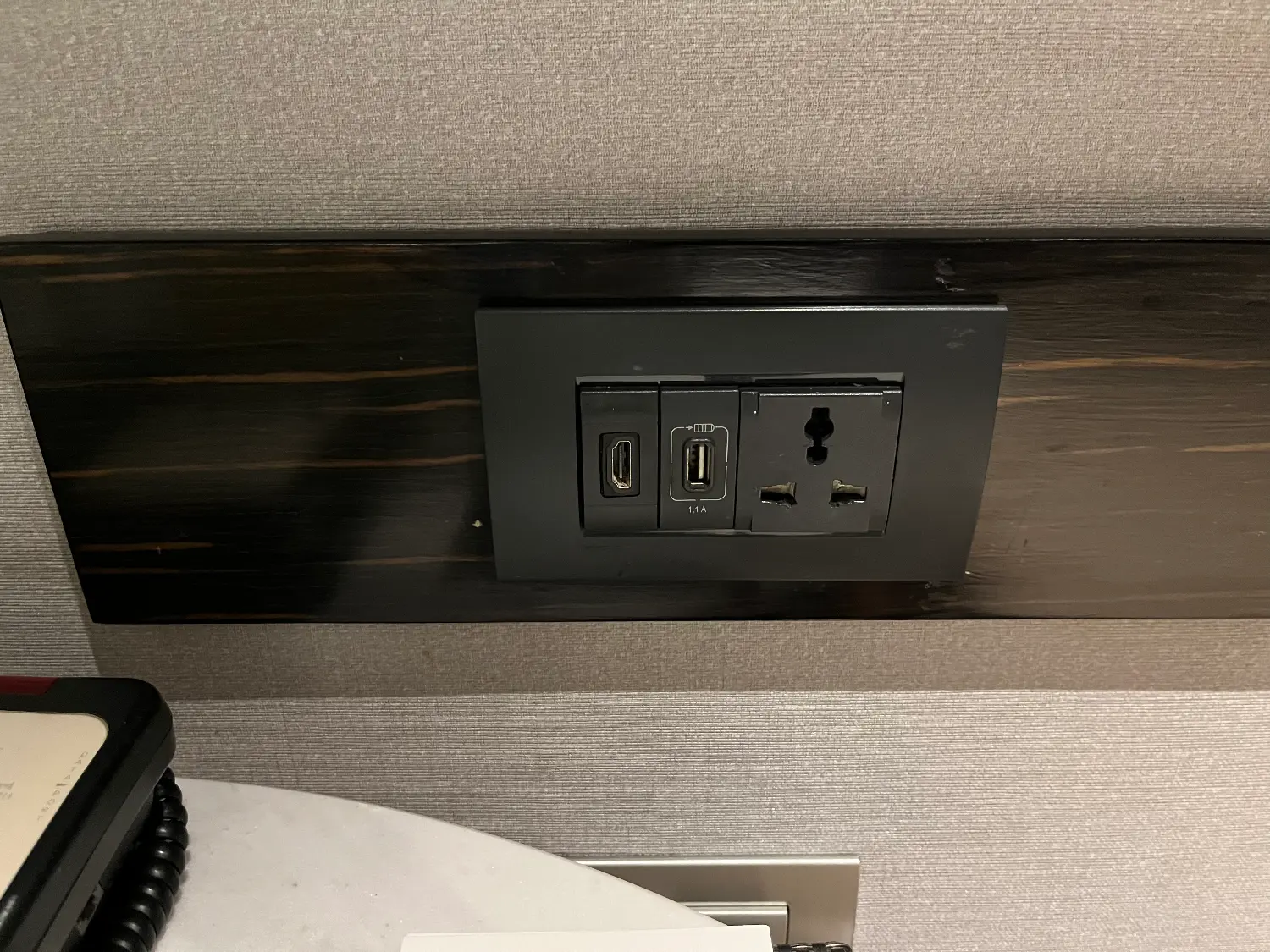 USBA対応のコンセント