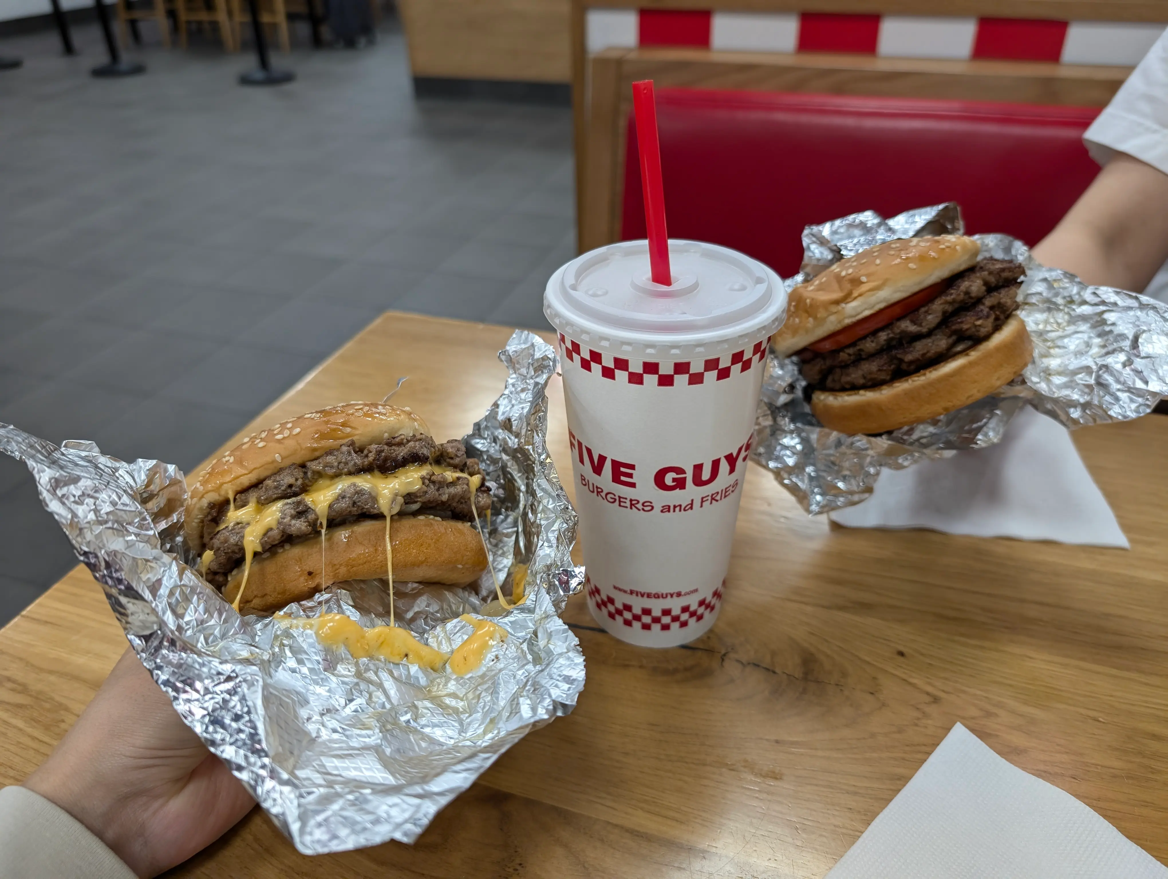 Five Guys Dubai Airport