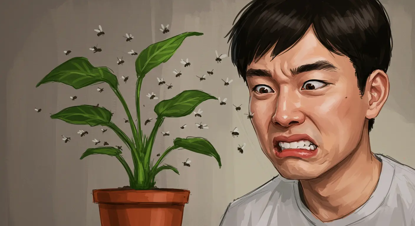 室内に置くことになった植物のコバエ対策をやってみた 室内に置くことになった植物のコバエ対策をやってみた